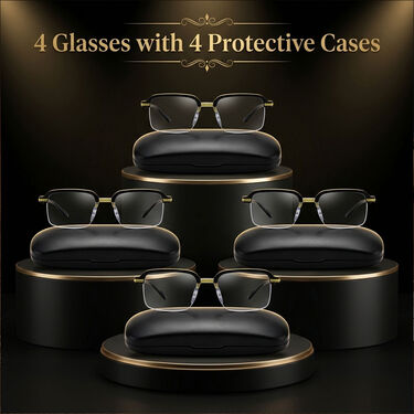 Premium Adaptive Power Reading Glasses Buy 1 Get 3 Free (4ORG44)