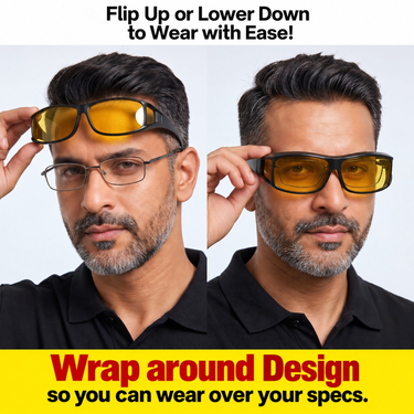 Day & Night HD Vision Wrap Around Goggles Buy 1 Get 2 Free (3WNG)