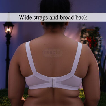 Pack of 3 Full Coverage Daily Wear Bust Support Bra - Plus Size Only (3FCB5)