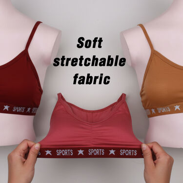 Pack Of 10 Daily Wear Sports Bra (10PBR2)
