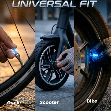 Bike Tyre Motion Reflector Light - Pack of 2 (BTML2)